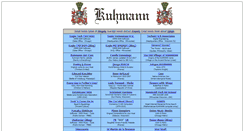 Desktop Screenshot of kuhmann.com